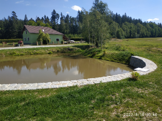 Oprava vodní nádrže na p.č. 490/36 k.ú. Lštění u Radhostic